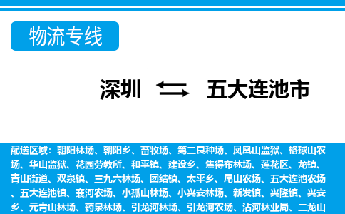 深圳到五大連池市物流專線-深圳至五大連池市貨運公司