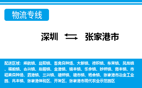 深圳到張家港市物流專(zhuān)線(xiàn)-深圳至張家港市貨運(yùn)公司