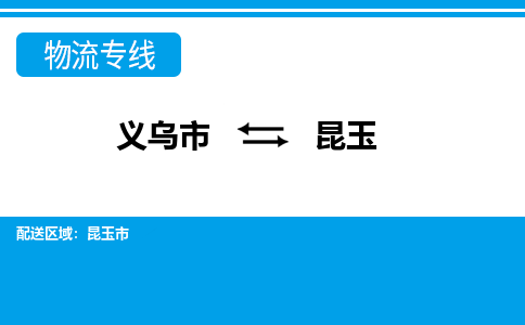義烏市到昆玉物流專線-義烏市至昆玉貨運(yùn)公司