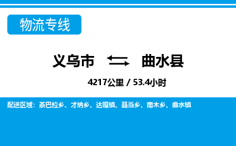 義烏市到曲水縣物流專(zhuān)線-義烏市至曲水縣貨運(yùn)公司